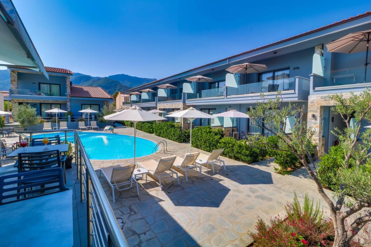 Theros Villas & Suites Χρυσή Αμμουδιά Εξωτερικό φωτογραφία